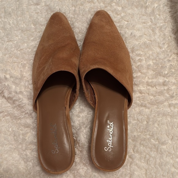 Splendid Women's Brown Suede Mules - Picture 4 of 4